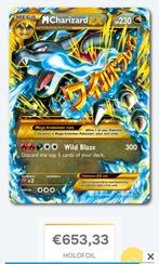 Pokemon kaart M Charizard EX, Ophalen of Verzenden, Zo goed als nieuw