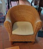 2 rotan fauteuils  gratis af te halen in Boxtel, Huis en Inrichting, Stoelen, Ophalen, Gebruikt, Twee, Bruin