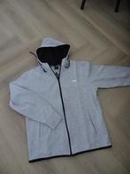 Sweatvest / hoodie met rits Jack en Jones, maat M, Maat 48/50 (M), Ophalen of Verzenden, Grijs, Gedragen