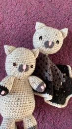 Knuffeldoekje en knuffel poes, Ophalen of Verzenden, Zo goed als nieuw, Haken, Overige typen