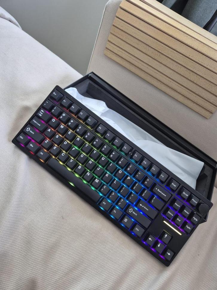 Epomaker P87 - Toetsenbord/Keyboard, Computers en Software, Toetsenborden, Zo goed als nieuw, Qwerty, Draadloos, Ergonomisch, Ophalen of Verzenden