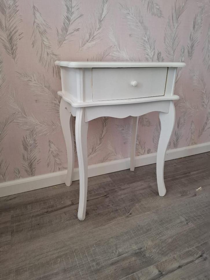 Sidetable, nachtkastje, kaptafel, Huis en Inrichting, Tafels | Kaptafels, Gebruikt, Minder dan 100 cm, Minder dan 50 cm, Hout