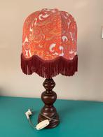 Vintage Barok Stijl Tafellamp, Huis en Inrichting, Lampen | Lampenkappen, Ophalen, Gebruikt, Bruin, 50 cm of meer