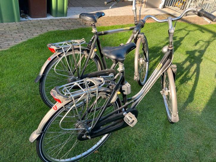 Gazelle fietsen set - Prima staat!, Fietsen en Brommers, Fietsen | Dames | Damesfietsen, Gebruikt, Gazelle, Versnellingen, Ophalen of Verzenden