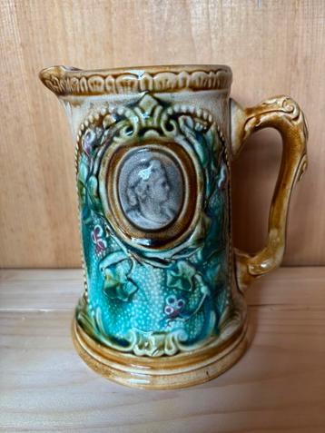 Majolica kan carlotte antiek en brocante beschikbaar voor biedingen