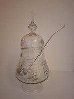 Kristallen Bowlstel met Lepel, Antiek en Kunst, Ophalen of Verzenden