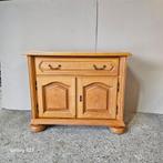 Landelijke houten kast/nachtkastje, Ophalen, 25 tot 50 cm, 50 tot 100 cm