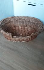 Rieten hondenmand 75 bij 53 cm, Dieren en Toebehoren, Ophalen of Verzenden, Zo goed als nieuw, Riet