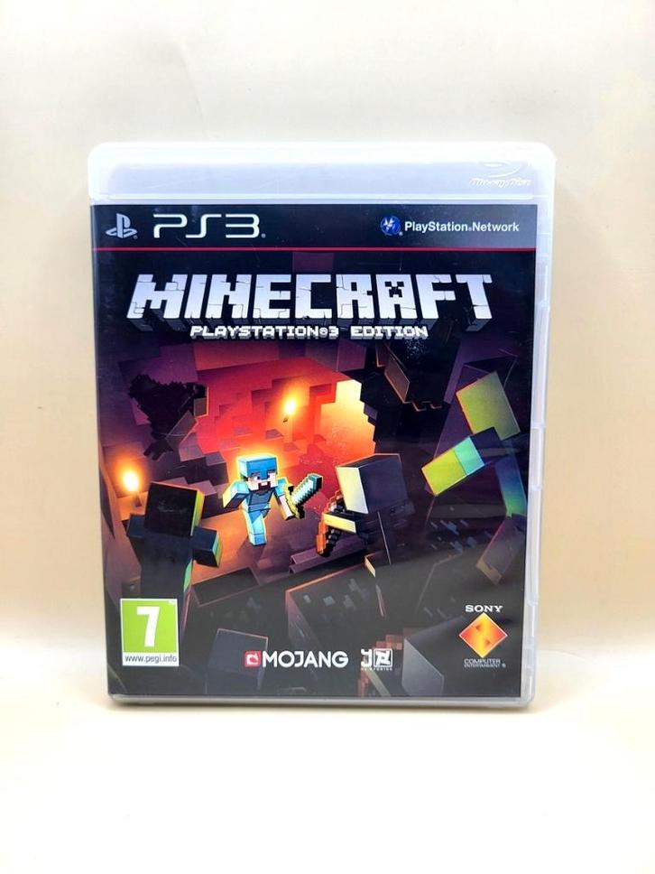 Minecraft PlayStation 3 Edition - PlayStation 3 - PS3, Spelcomputers en Games, Games | Sony PlayStation 3, Zo goed als nieuw, Avontuur en Actie