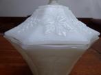 Opaline doos met deksel in wit, Ophalen of Verzenden