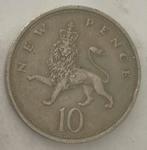 10 new pence Engeland 1976, Ophalen of Verzenden