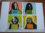 sticker oud ABBA POP Flowerpower jaren 70 seventies muziek, Verzenden, Zo goed als nieuw