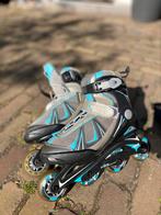 Skeelers met toebehoor maat 34-37  verstelbare schuifschoen, Ophalen of Verzenden, Gebruikt, Inline skates 4 wielen, Overige merken