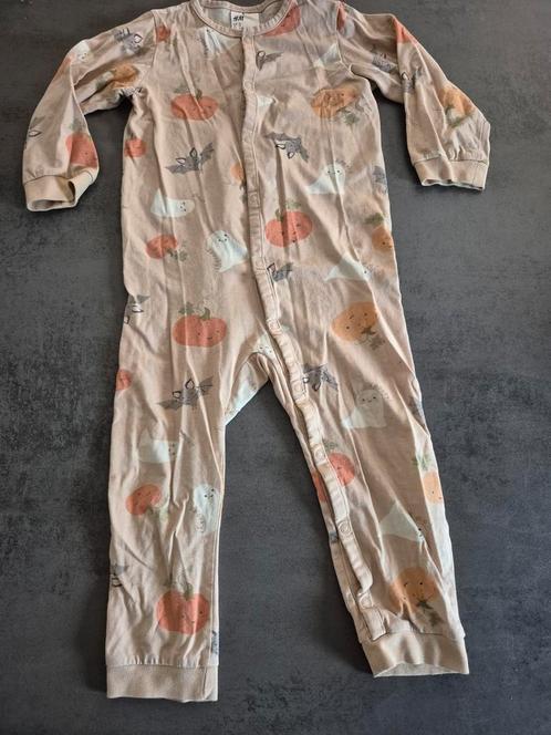 H&M Onesie herfst halloween vleermuis spook pompoen maat 98, Kinderen en Baby's, Kinderkleding | Maat 98, Zo goed als nieuw, Jongen of Meisje