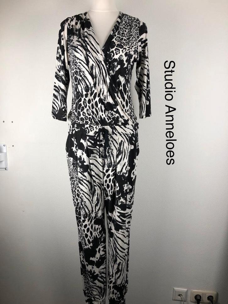 Studio Anneloes Jumpsuit  {mt: 40} 7684-18,1, Kleding | Dames, Jumpsuits, Zo goed als nieuw, Maat 38/40 (M), Zwart, Ophalen of Verzenden