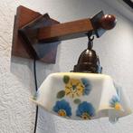 Oude lamp Amsterdamse school, Huis en Inrichting, Lampen | Wandlampen, Ophalen of Verzenden, Gebruikt