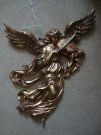 Goudkleurige Engel met Viool Decoratie om op te Hangen, Diversen, Ophalen of Verzenden