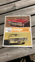 1969 Dodge Charger en andere modellen, Auto diversen, Handleidingen en Instructieboekjes, Ophalen of Verzenden