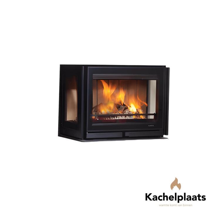 Wanders Square 60 3-zijdig - houthaard, Huis en Inrichting, Haarden, Nieuw, Houthaard, Ophalen of Verzenden