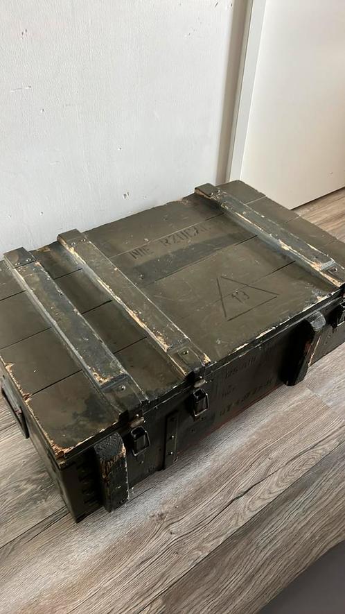 Stoere leger kist voor jongenskamer, Kinderen en Baby's, Kinderkamer | Inrichting en Decoratie, Overige typen, Ophalen