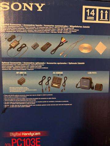 Sony DCR-PC103E Videocamera - MiniDV beschikbaar voor biedingen