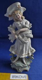 OOGSTER BISCUIT PORSELEIN * Fraai Beeld *, Antiek en Kunst, Antiek | Porselein, Verzenden