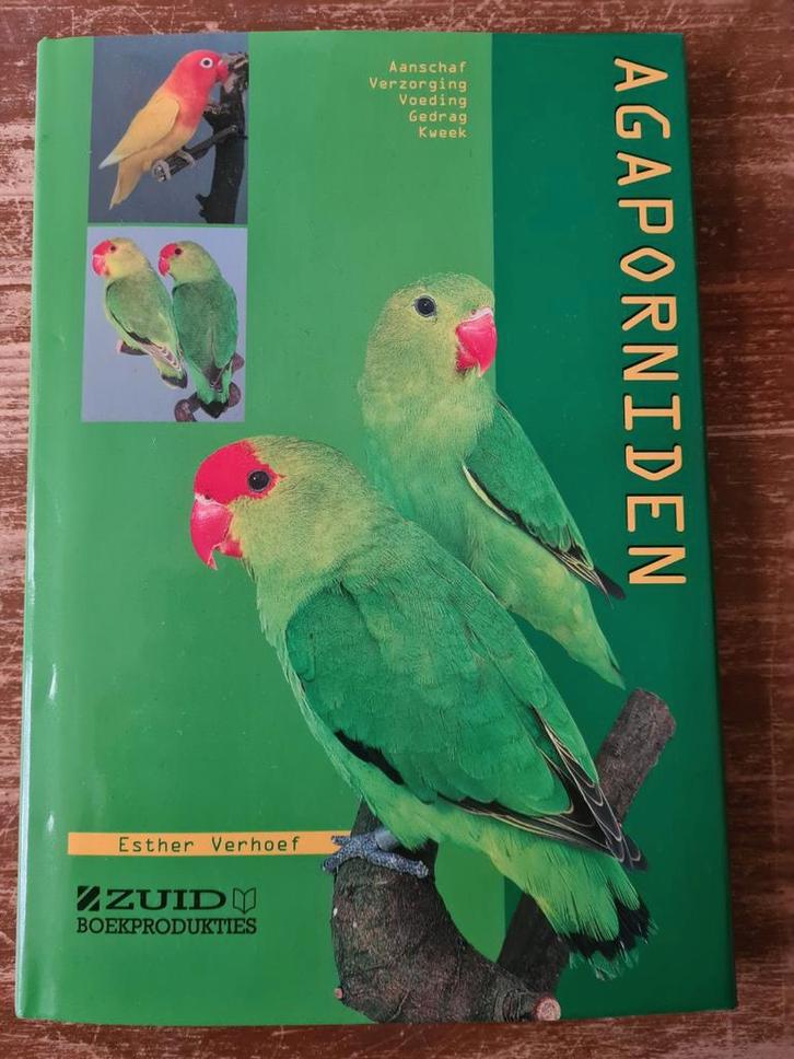 Agaporniden boek - Esther Verhoef, Boeken, Natuur, Zo goed als nieuw, Vogels, Ophalen of Verzenden