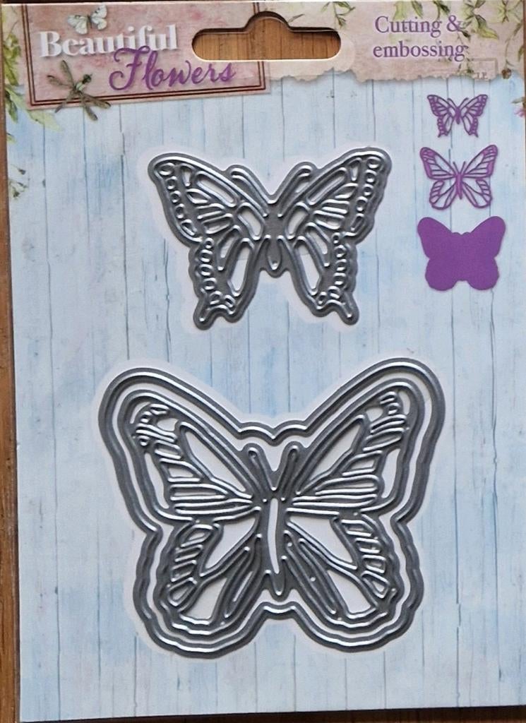 Beautiful Flowers Cutting & Embossing
Stencil BF01, Hobby en Vrije tijd, Kaarten | Zelf maken, Nieuw, Pons of Mal, Overige thema's