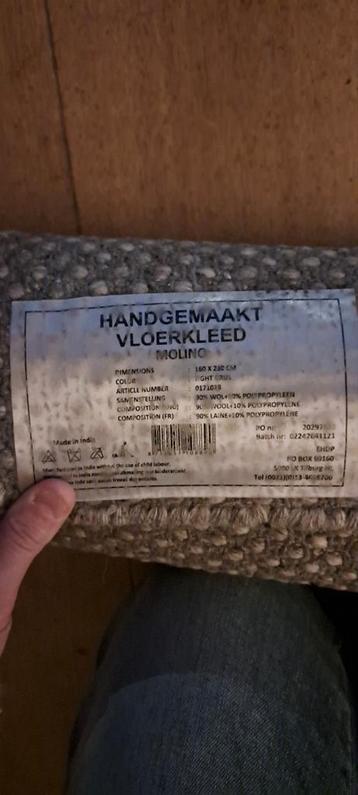 Heel mooi handgemaakt grijs geknoopt kleed beschikbaar voor biedingen
