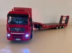 SIKU MAN Truck met Dieplader 1:32 - Afstand bestuurbaar, Hobby en Vrije tijd, Modelauto's | 1:32, Ophalen of Verzenden, Zo goed als nieuw