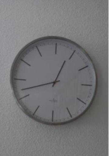 Huygens Stationklok 35 cm beschikbaar voor biedingen