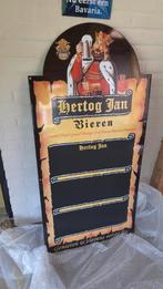 Hertog jan emaille Nieuwstaat, Verzamelen, Biermerken, Ophalen, Zo goed als nieuw, Reclamebord, Plaat of Schild, Hertog Jan