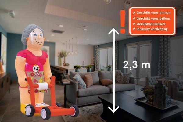 Sarah Pop Rollator voor binnen te huur, landelijke bezorging, Hobby en Vrije tijd, Feestartikelen | Verhuur, Zo goed als nieuw