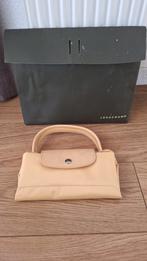 Longchamp Le Pliage S, Ophalen of Verzenden, Nieuw, Beige, Handtas