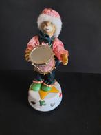 Pop clown bewegend met muziek Speeldoos, Ophalen of Verzenden