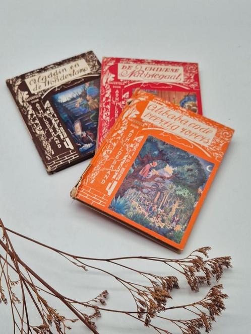 Antieke Sprookjesboeken - Adhilde Brand, Boeken, Sprookjes en Fabels, Gelezen, Ophalen of Verzenden