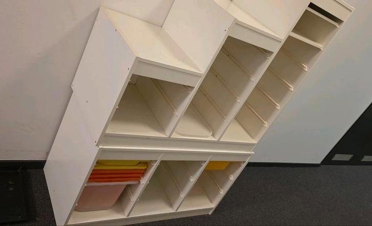 Ikea Trofast Kast met Bakken, Huis en Inrichting, Kasten | Boekenkasten, Gebruikt, 50 tot 100 cm, Minder dan 100 cm, 25 tot 50 cm
