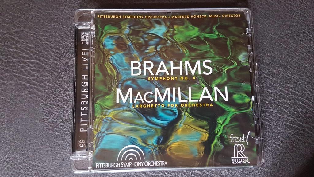 Brahms / MacMillan - Pittsburg Symphony - SACD Reference Re, Ophalen of Verzenden, Romantiek, Zo goed als nieuw, Orkest of Ballet