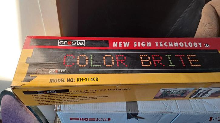 Cresta Lichtkrant RH-314CR - Nieuw in doos!, Verzamelen, Overige Verzamelen, Ophalen of Verzenden