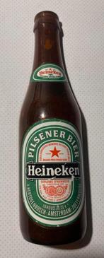 Heineken flesopener in flesmodel. Lengte 15,5 cm., Ophalen of Verzenden, Gebruikt, Flesopener, Heineken