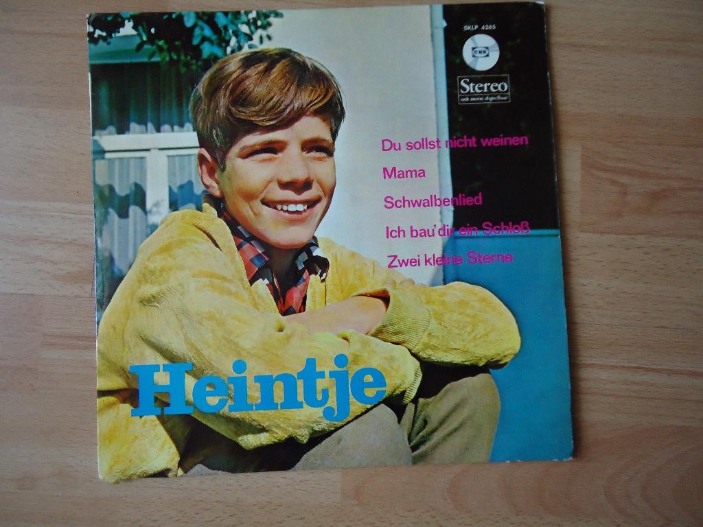 Heintje, Cd's en Dvd's, Vinyl | Nederlandstalig, Ophalen of Verzenden, Zo goed als nieuw, Overige formaten, Levenslied of Smartlap