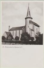 Genhout (L) Hubertuskerk ca. 1940 foto Hub. Leufkens., Verzenden, 1940 tot 1960, Ongelopen, Limburg