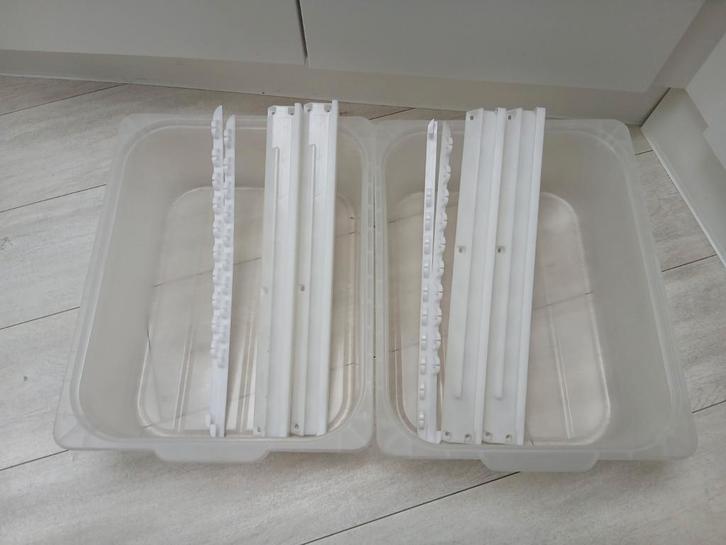 2 x kunststof lade voor ikea pax kast 50 cm breed, Huis en Inrichting, Kasten | Kledingkasten, Zo goed als nieuw, Minder dan 100 cm