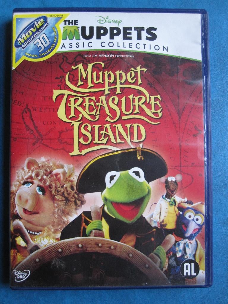 Muppet Treasure Island (1996) DISNEY, Alle leeftijden, Ophalen of Verzenden, Zo goed als nieuw