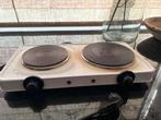 Elektrische 2pits kookplaat, Witgoed en Apparatuur, Kookplaten, Gebruikt, 3 kookzones of minder, Ophalen of Verzenden, Vrijstaand