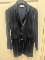 Helena Hart velours blazer maat xl donkerblauw, Blauw, Maat 46/48 (XL) of groter, Ophalen of Verzenden, Zo goed als nieuw
