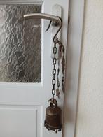 India ? Metalen bronzen ? Bel met kraaltjes, Antiek en Kunst, Ophalen of Verzenden