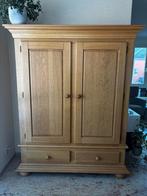 Massief eiken broodkast, Huis en Inrichting, Ophalen, Gebruikt, 100 tot 150 cm, Eikenhout