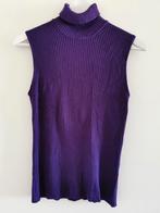 Les Bleus Paarse Koltrui zonder mouwen Large ZGAN, Kleding | Dames, Ophalen of Verzenden, Zo goed als nieuw, Maat 42/44 (L), Paars