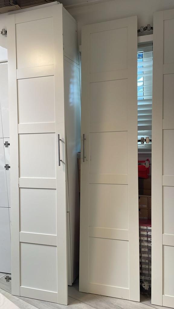 4x kastdeur BERGSBO voor IKEA PAX 229cm met scharnieren, Huis en Inrichting, Kasten | Kledingkasten, Gebruikt, 200 cm of meer